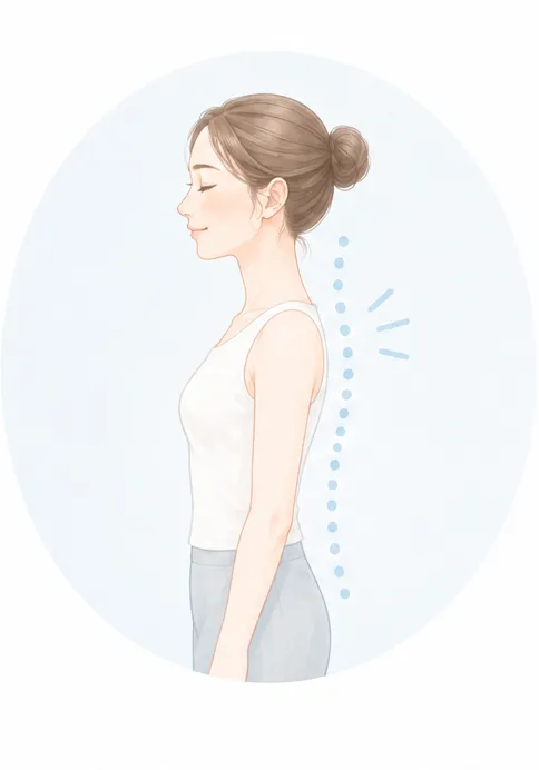 姿勢や噛み方