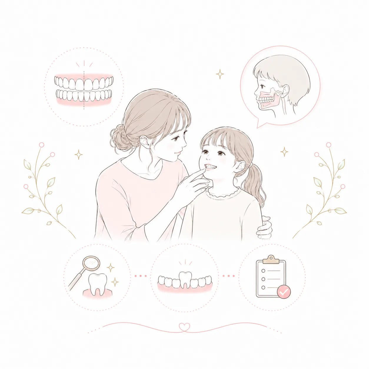 うちの子の歯並びは大丈夫？