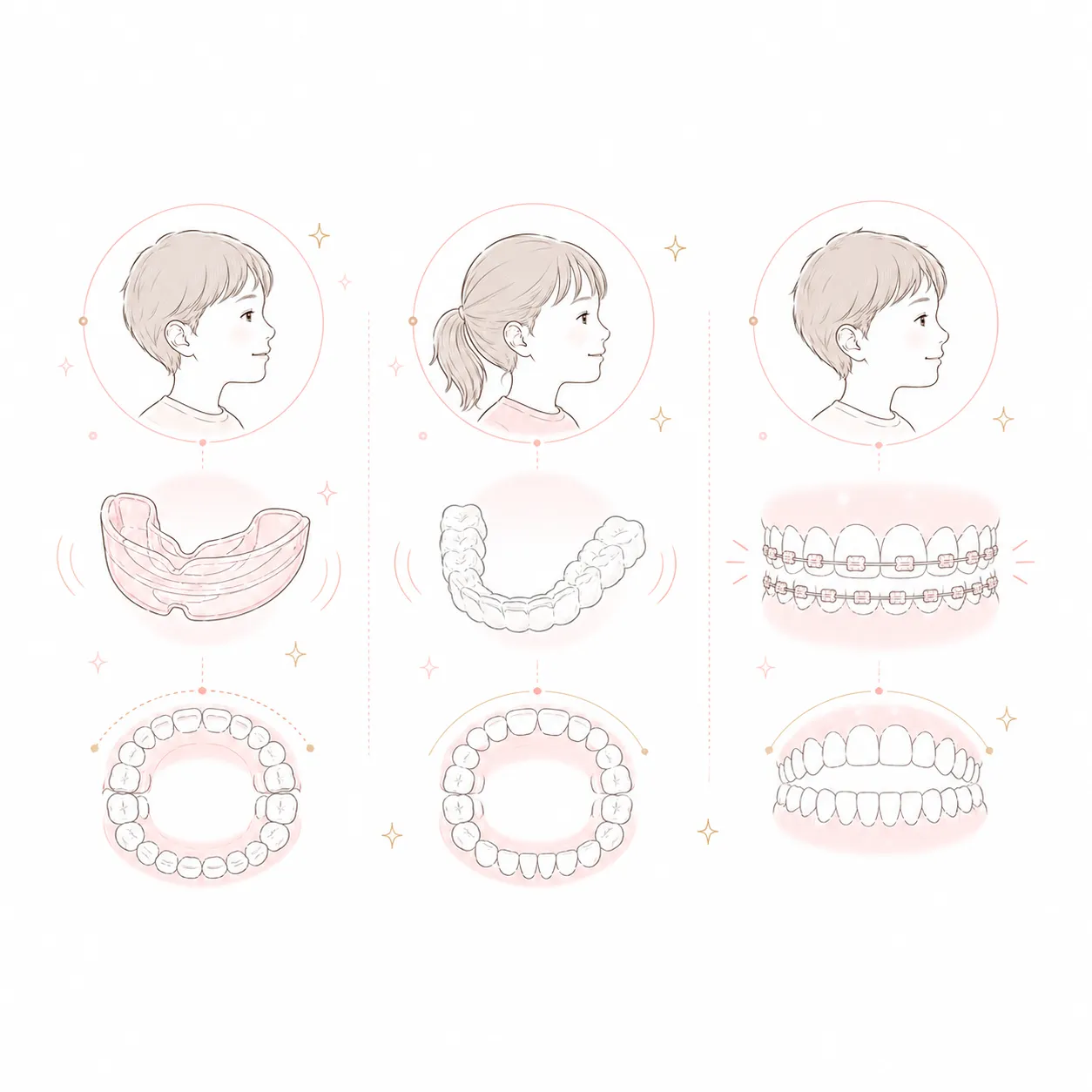 お子さまの矯正の種類