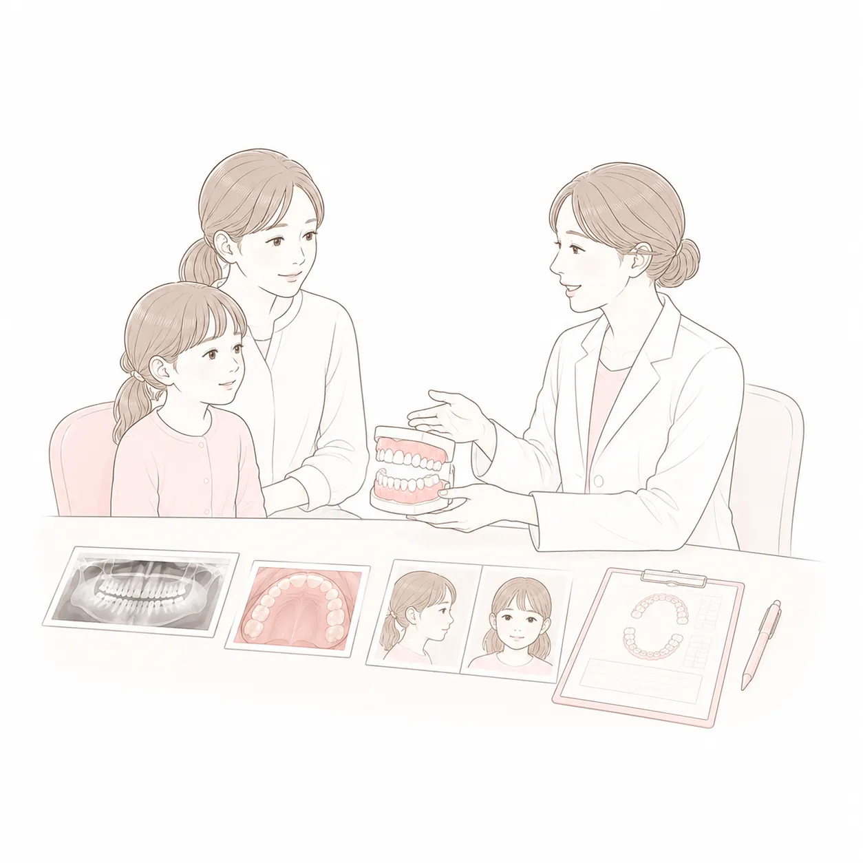 お子様の歯の矯正について