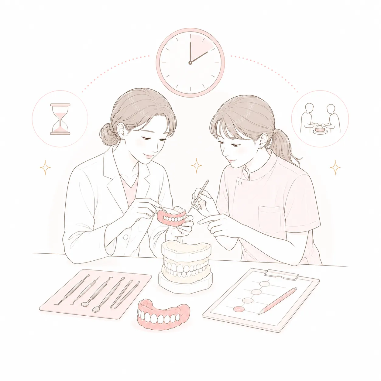 十分な治療時間