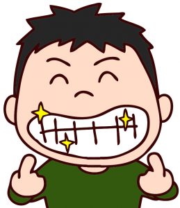 むし歯の無い子供